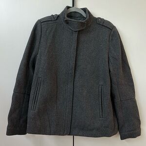 New Wool Vince Twill Jacket Pea Coat size 12